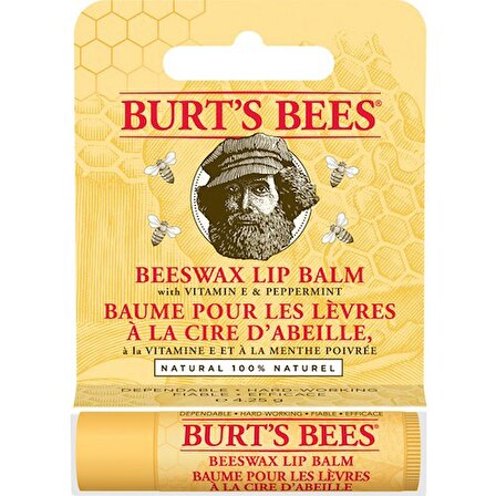 Burts Bees Beeswax Dudak Bakım Kremi Blister Ambalaj -  Beeswax Lip Balm Blister 4,25 g